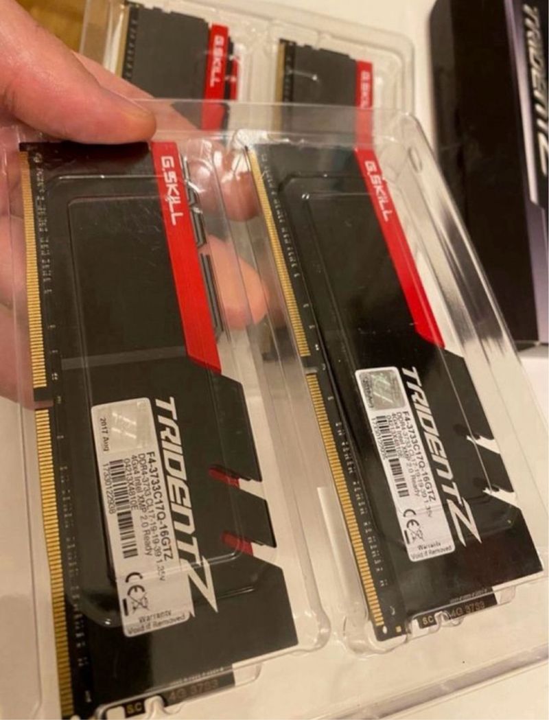 G.Skill TridentZ DDR4 4000MHz RAM 16Gb afbeelding 4