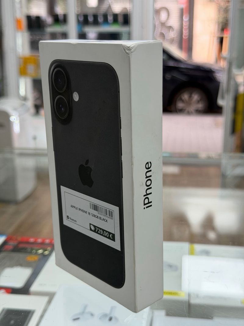 iPhone 16 128GB Negro Nuevo afbeelding 2