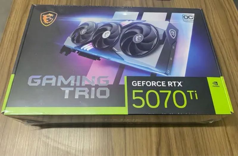 RTX 5070 Ti Gaming X Trio OC IMPECABLE