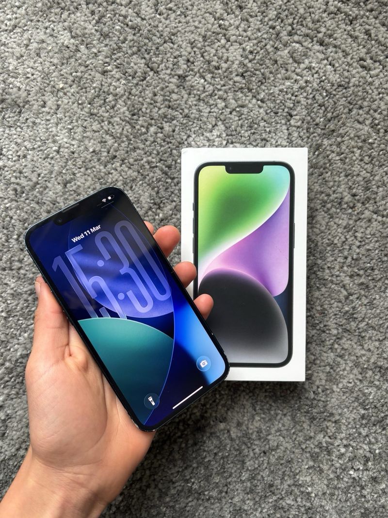 iPhone 14 128GB Negro/Azul