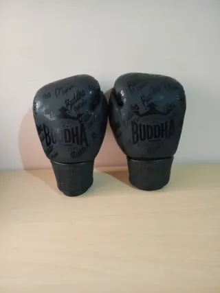 Kit Boxeo Casco Guantes Vendas Buddha