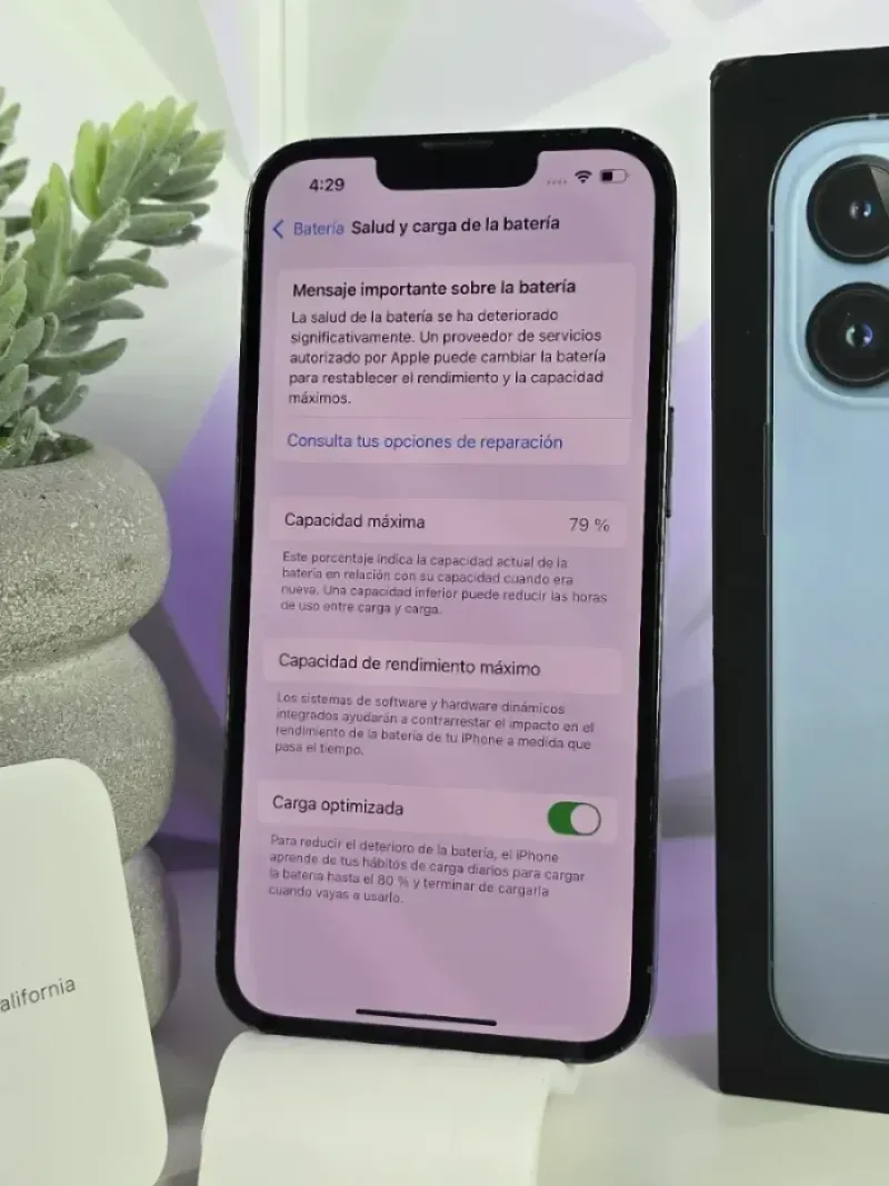 iPhone 13 Pro 256GB Azul Sierra afbeelding 2