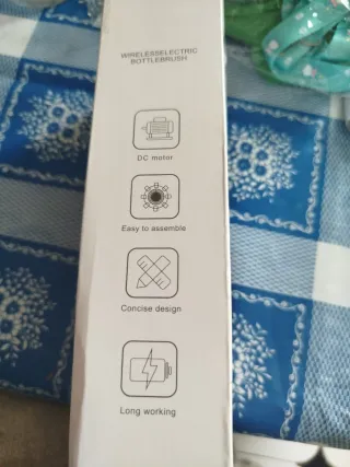 Cepillo Eléctrico Inalámbrico Botellas y biberones