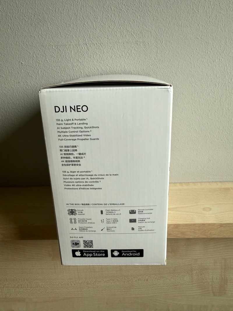 Dron DJI Neo Fly More Combo Gris afbeelding 2