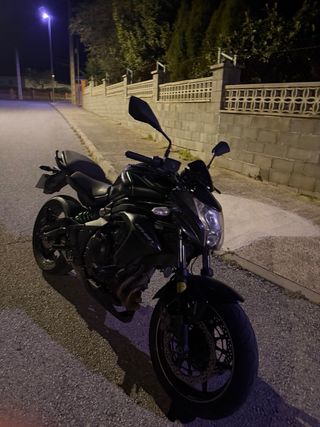 Kawasaki ER-6n 2016 (A2) Negra y Verde