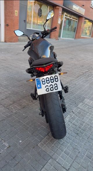 Kawasaki ER-6n 2016 (A2) Negra y Verde