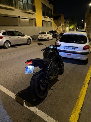 Kawasaki ER-6n 2016 (A2) Negra y Verde