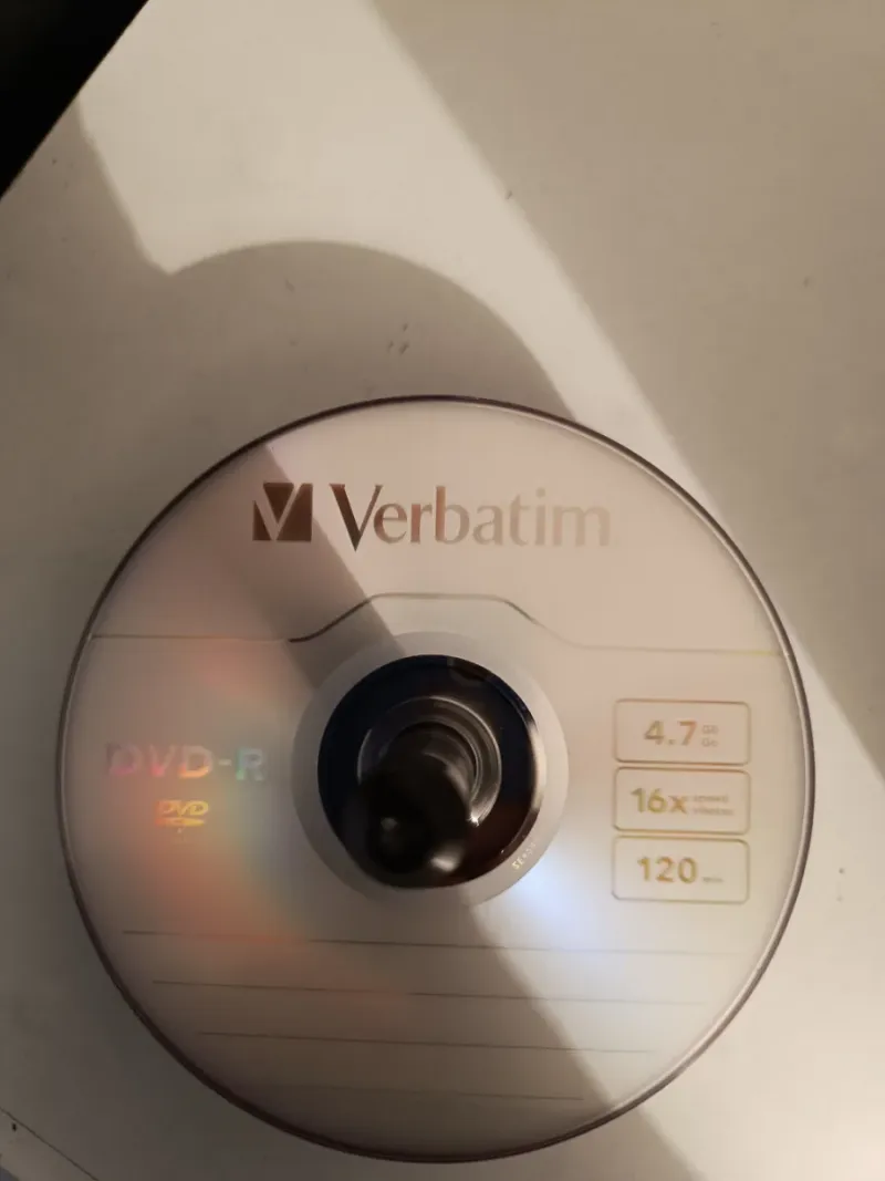 DVD-R Verbatim 4.7GB 16x 120min