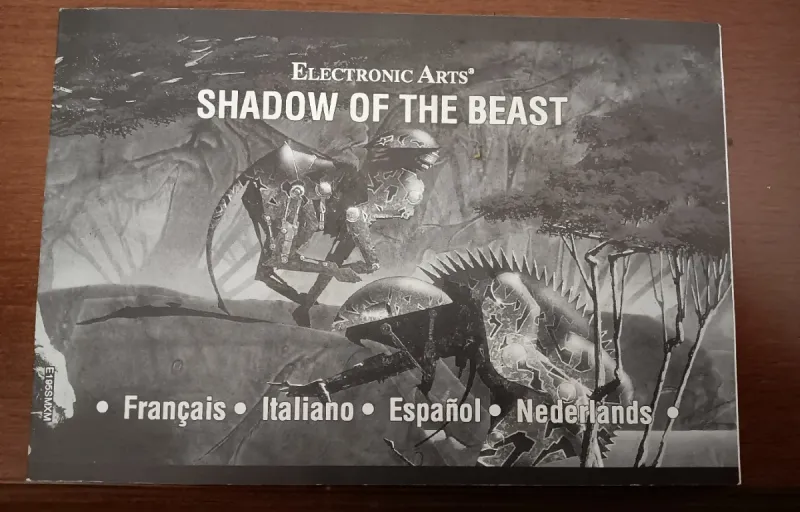 Manual Megadrive Shadow of the Beast