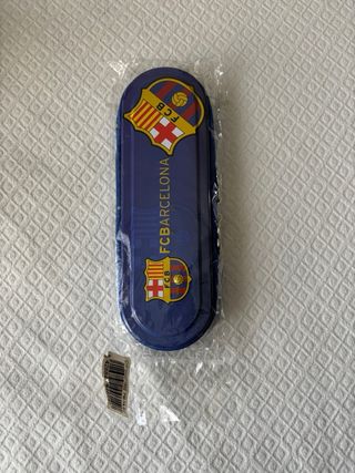 Estuche Metálico FC Barcelona Oficial