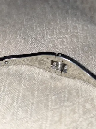 Pulsera Lotus Plata y Blanco