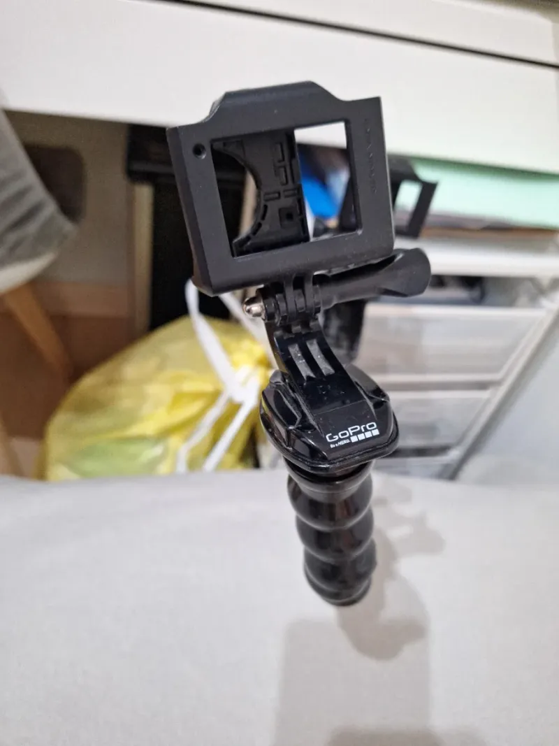Soporte Flexible GoPro Negro y pinza para go pro afbeelding 2