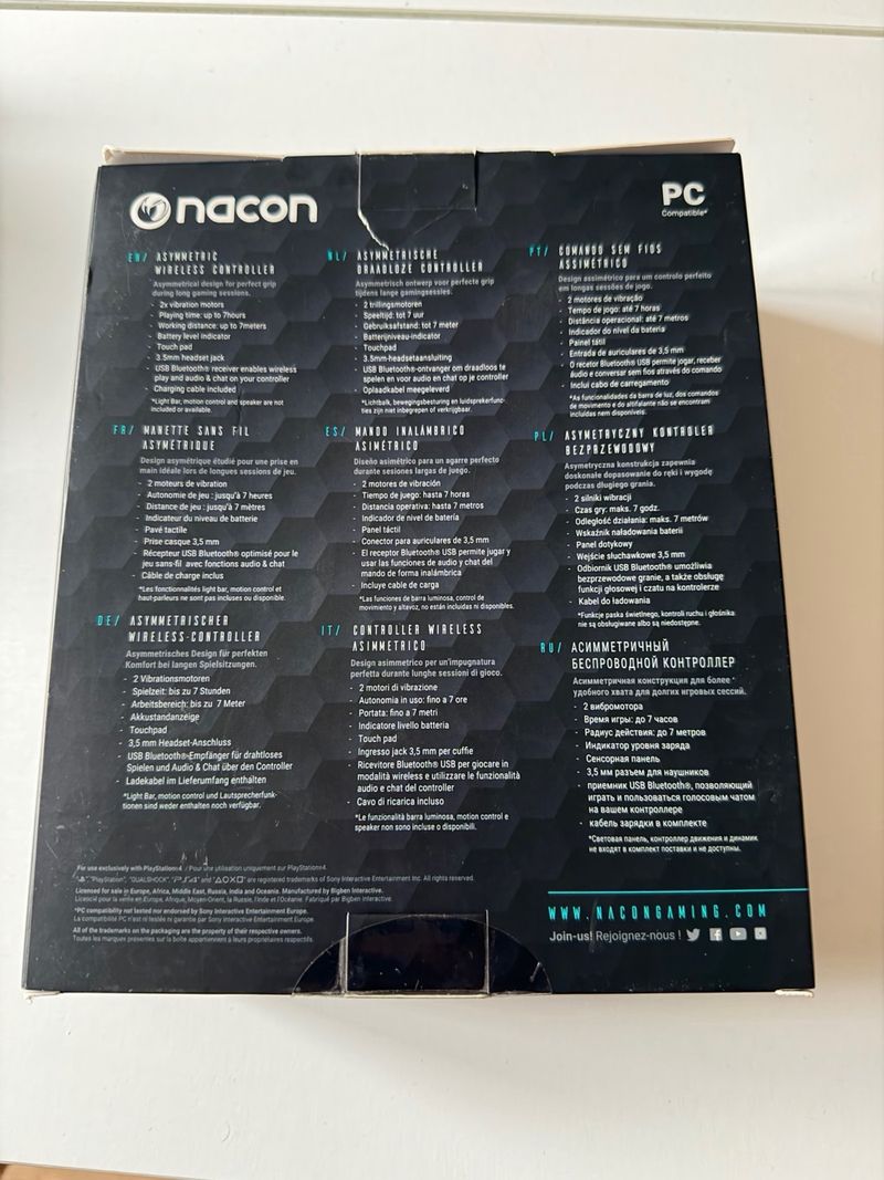 Mando Playstation Nacon Asymmetric Wireless afbeelding 3