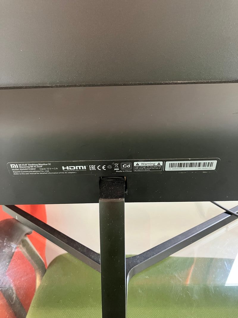 Monitor Xiaomi MI Negro afbeelding 4