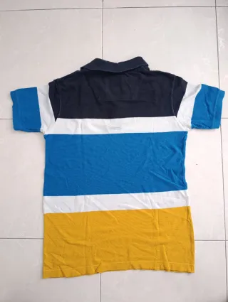 Polo Timberland Taglia L con design a blocchi