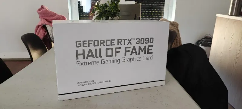 Galax RTX 3090 HOF con fallo!