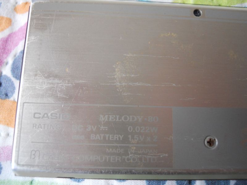 CALCULADORA CASIO MELODY 80,LEER DESCRIPCIÓN. afbeelding 10