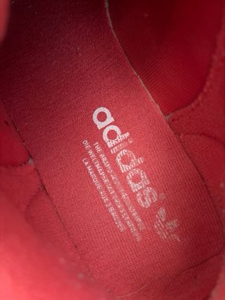 Zapatillas Adidas Campus Rojas Flores