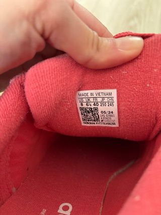 Zapatillas Adidas Campus Rojas Flores