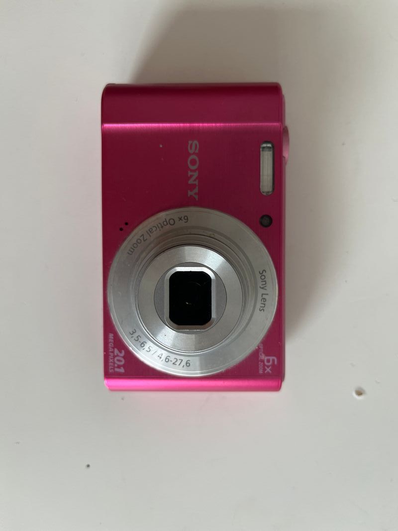 Cámara Sony Cyber-shot Rosa 20.1MP