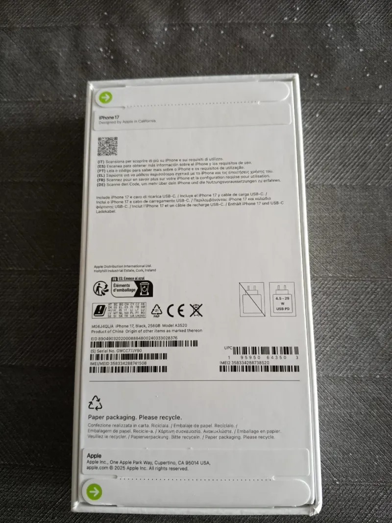 iPhone 11 Gris 256GB Nuevo Sin Abrir afbeelding 2