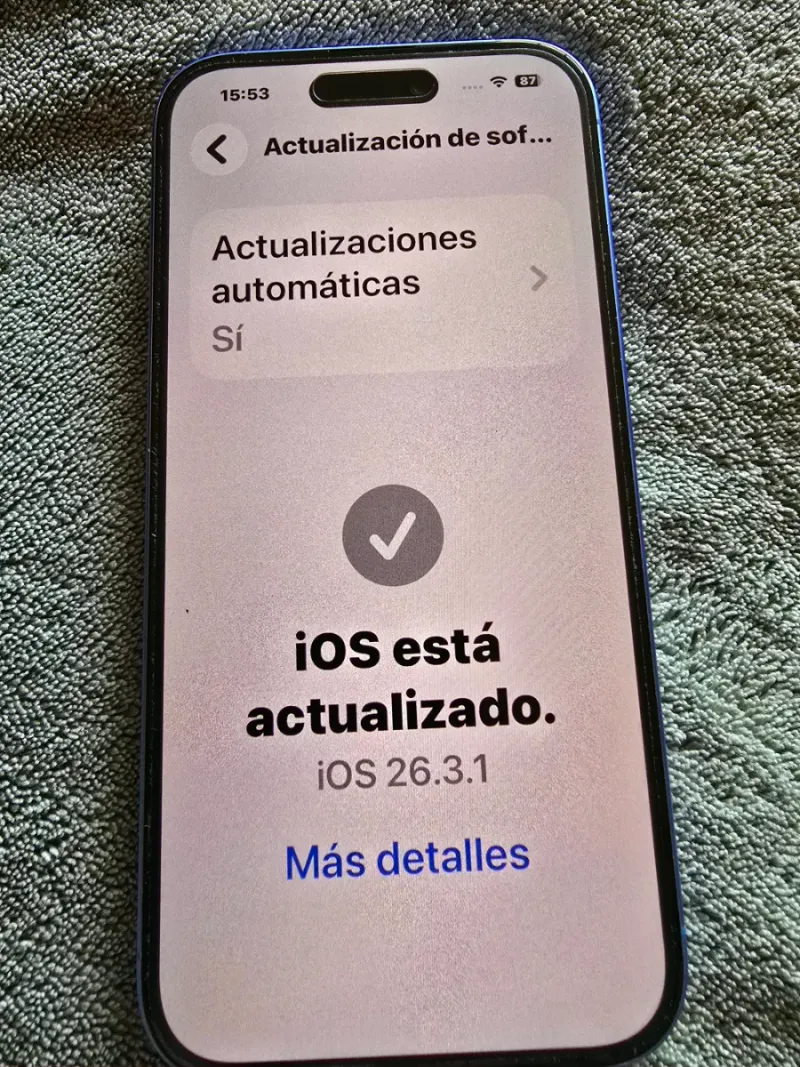 iPhone 16 128GB Azul/Morado Batería 90% afbeelding 3