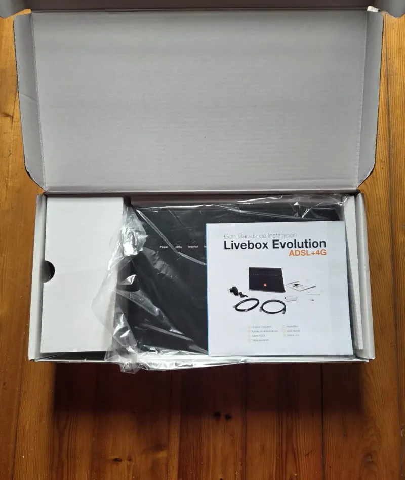 Livebox Evolution ADSL+4G Orange afbeelding 2