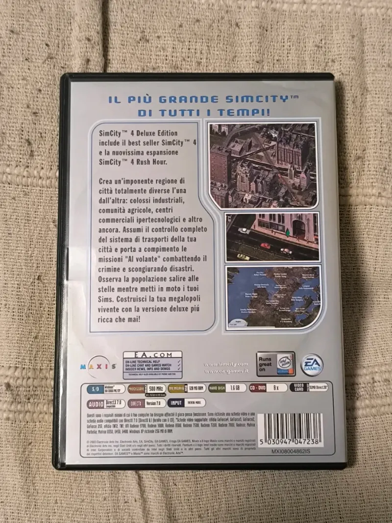 SimCity 4 Deluxe Edition para PC en CD-ROM afbeelding 2