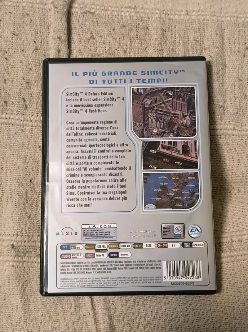 SimCity 4 Deluxe Edition para PC en CD-ROM afbeelding 4