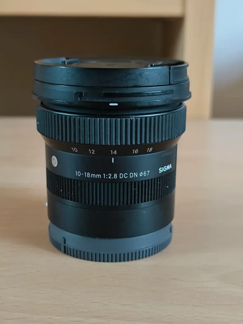 Sigma 10-18mm 1:2.8 DC DN 67mm