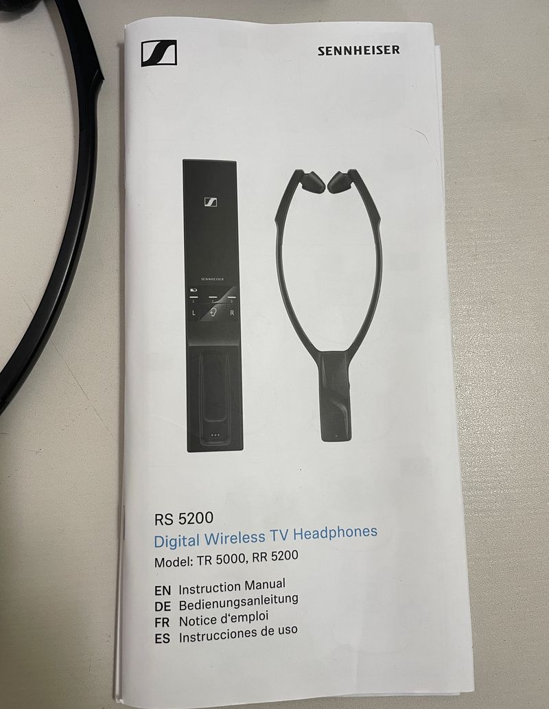 Auriculares Sennheiser RS 5200 TV inalámbricos por infrarrojos afbeelding 4
