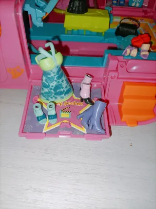 Limousine Polly Pocket con bambole