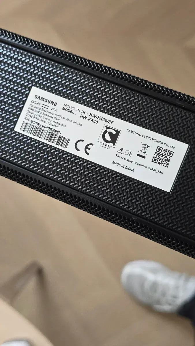 Barra de sonido Samsung + Subwoofer afbeelding 4