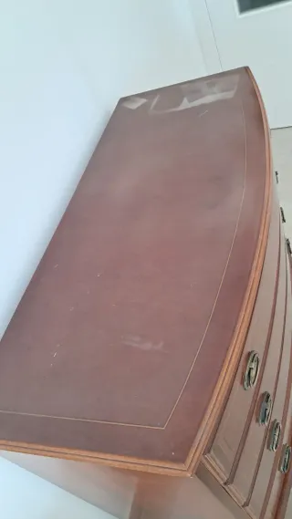 Cómoda de madera 5 cajones