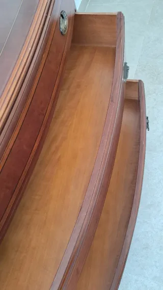 Cómoda de madera 5 cajones