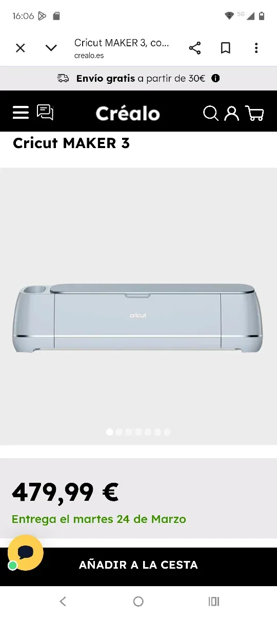 Cricut Maker 3 + Smart Materials Bundle afbeelding 3