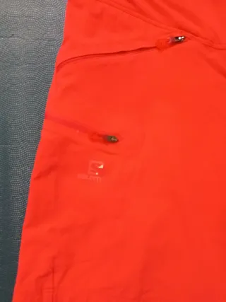 Salomon Short trekking Talla S Mujer rojo