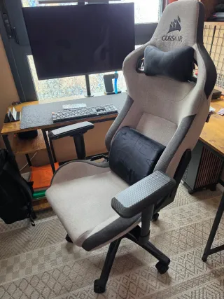 Silla Gaming Corsair T3 Rush Gris