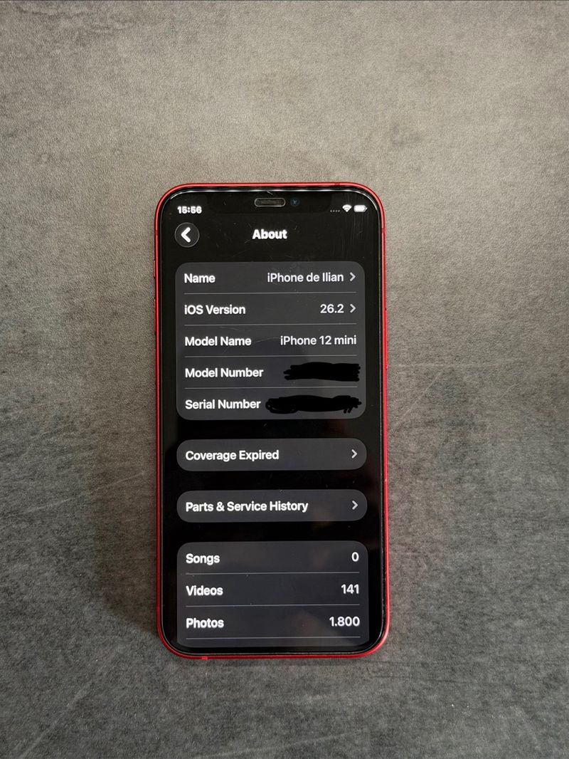 iPhone 12 mini (PRODUCT) RED afbeelding 2