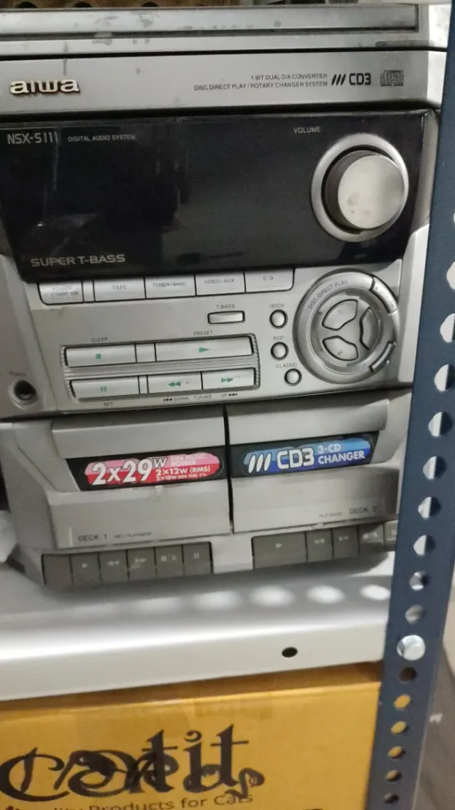 Mini cadena Aiwa NSX-5111 CD/Cinta