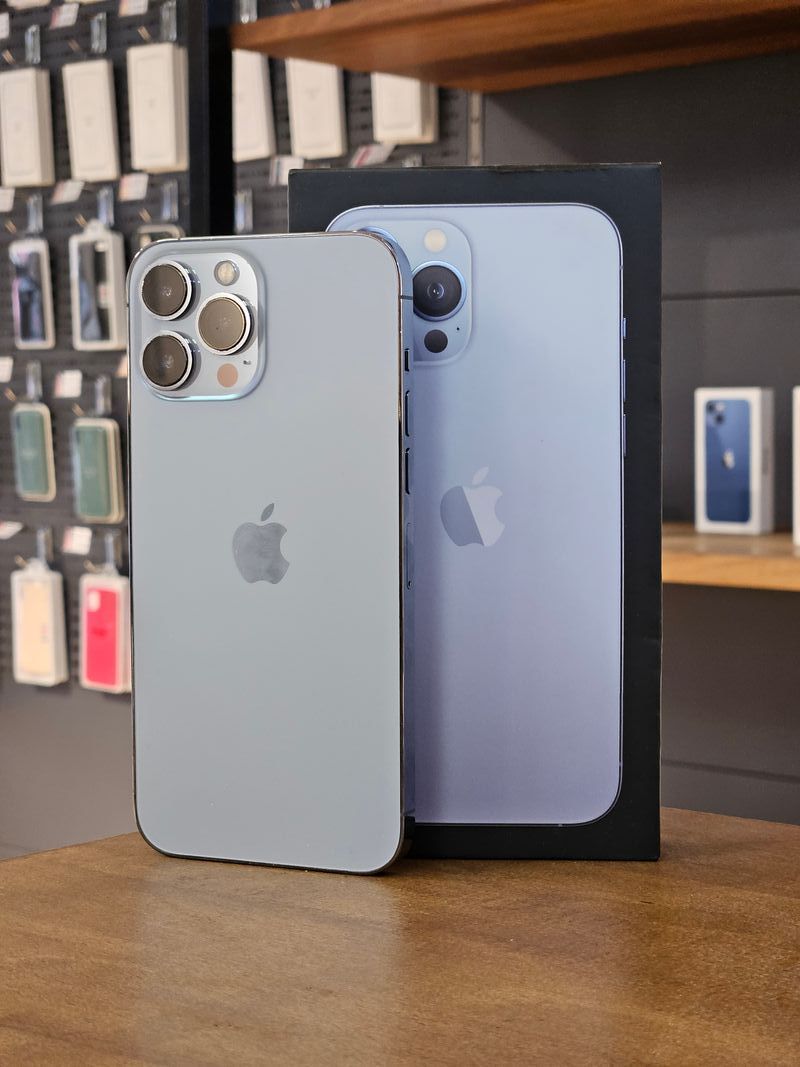 IPHONE 13 PRO MAX 512GB AZUL BATE. 100%