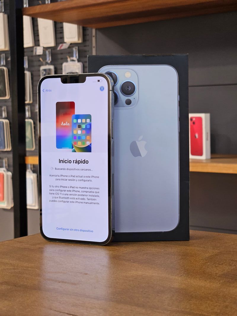 IPHONE 13 PRO MAX 512GB AZUL BATE. 100% afbeelding 2