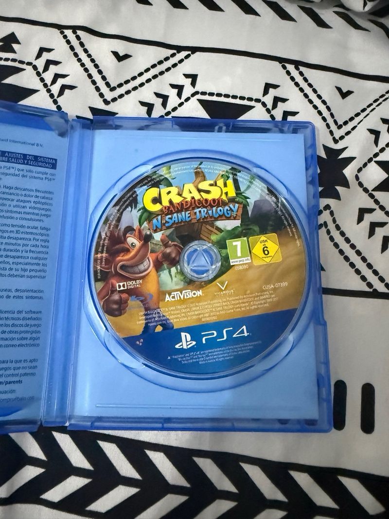Crash Bandicoot N. Sane Trilogy PS4 afbeelding 4