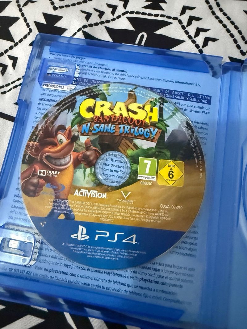 Crash Bandicoot N. Sane Trilogy PS4 afbeelding 5