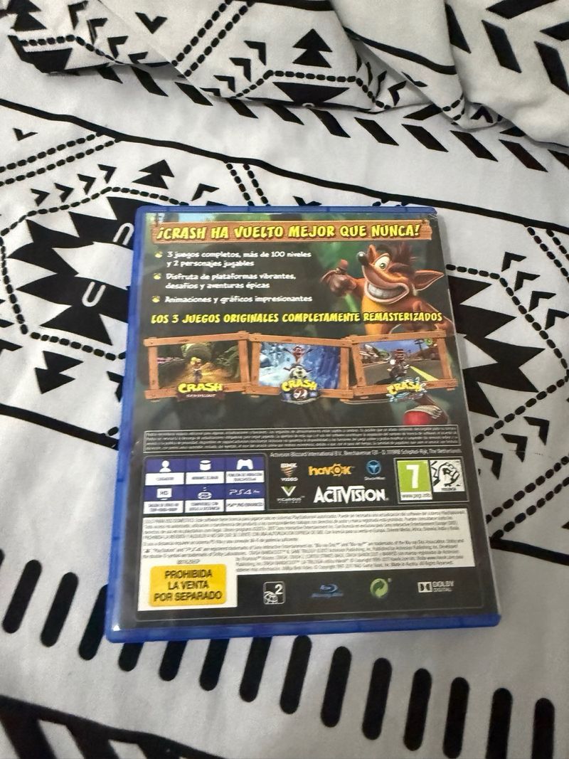 Crash Bandicoot N. Sane Trilogy PS4 afbeelding 3