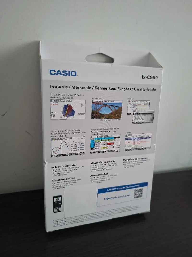 Calculadora Gráfica Casio FX-CG50 afbeelding 2
