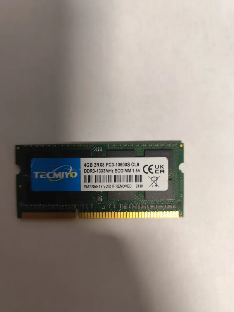 Módulo RAM 4GB DDR3 1333MHz Tecmiyo