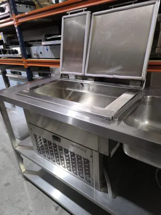 Fregadero Infrico con Congelador Integrado