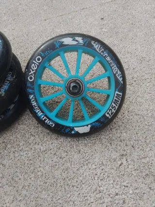 4 Ruedas patinete Oxelo 125mm