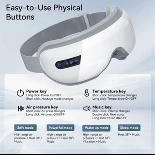 Masajeador Ocular Calor y Globos